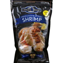 Chefs Net Shrimp Raw 26-30 Count Frozen - 32 Oz