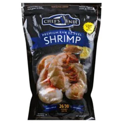 Chefs Net Shrimp Raw 26-30 Count Frozen - 32 Oz