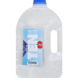 Ten Water Water Spring Alkaline Gallon - 128 Fz