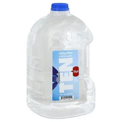 Ten Water Water Spring Alkaline Gallon - 128 Fz