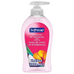 Softsoap Hydrating Liquid Hand Soap Coconut & Hibiscus - 11.25 Fl. Oz.
