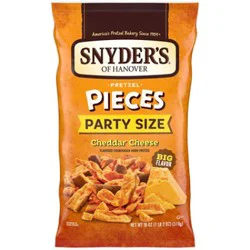 Snyder's Of Hanover Cheddar Cheese Pretzel Pieces - 18 Oz