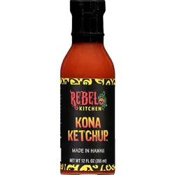 Rebel Kitchen Kona Ketchup - 12 Oz