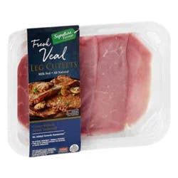 Signature Farms Veal Leg Cutlets Boneless - 1 Lb