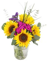 Mason Jar Arrangement - Each