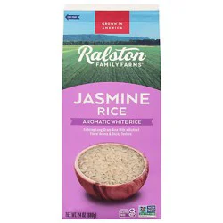 Ralston Family Farms Rice Jasmine White - 24 Oz