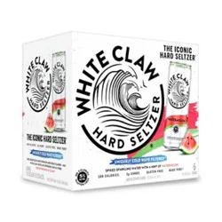 White Claw Watermelon In Cans - 6-12 Fl. Oz.