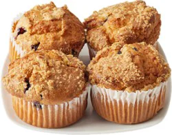 Lemon Blueberry Muffins 4 Count - Ea