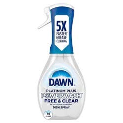 Dawn Free & Clear Pear Scent Powerwash Dish Spray Dish Soap - 16 Oz