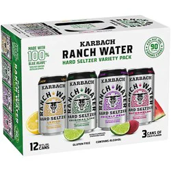 Karbach Ranch Water Hard Seltzer Variety Pack Cans - 12-12 Fl. Oz.