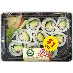 Ace Sushi Avocado Roll* - 9 Count (Available After 11 Am)