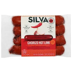 Silva Sausage Chorizo Hot Link - 12 Oz
