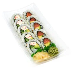 Zenshi Duo Combo Salmon Avocado & California Salad Roll* - 10 Count (Available After 11 Am)