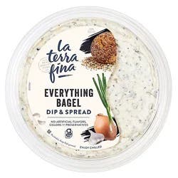 La Terra Fina Everything Bagel Dip And Spread - 10 Oz
