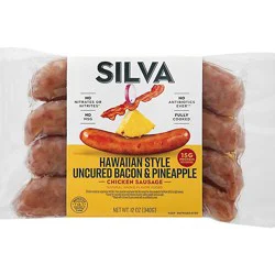 Silva Sausage Hawaiian Style Chicken With Pineapple And Bacon - 12 Oz