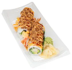 Zenshi Sushi Crunchy Shrimp Tempura Roll Sp With Brown Rice* - 8 Count (Available After 11 Am)