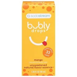 Sodastream Bubly Drops Unswt Mango - 40 Ml