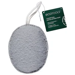 Ecotools Exfoliating Puff Charcoal - Each