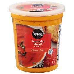 Signature Select/cafe Tomato Basil Bisque Soup - 32 Oz