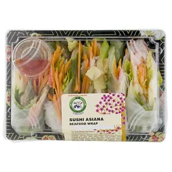 Ace Sushi Skinny Fresh Summer Wrap* - 4 Count (Available After 11 Am)