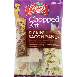 Fresh Express Kickin Bacon Ranch Chopped Kit - 10.2 Oz