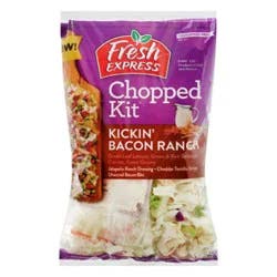 Fresh Express Kickin Bacon Ranch Chopped Kit - 10.2 Oz