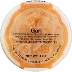 Ace Sushi Gari Pickled Ginger* - 1 Oz (Available After 11 Am)