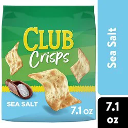 Club Cracker Crisps Sea Salt Baked Snack Crackers - 7.1 Oz