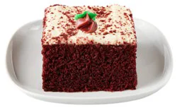 Red Velvet Cake Slice T&s - Each