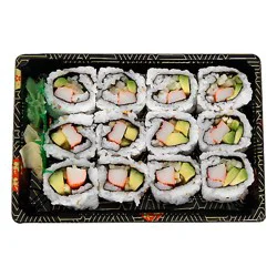 Hissho Sushi Veggie Roll* - 8 Count (Available After 11 Am)
