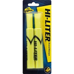 Carter Hi Lighter Yellow 2pk - Ea