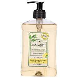 A La Maison Liquid Soap Lemon - 16.9 Oz