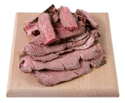 Haggen Fire Braised Beef Flank Steak - .50 Lb.