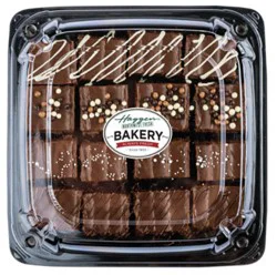 Haggen Brownie Platter - Made Right Here Always Fresh - 16 Count