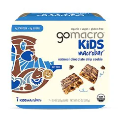 Gomacro Oatmeal Chocolate Chip Cookie Bar - 7-0.9 Oz