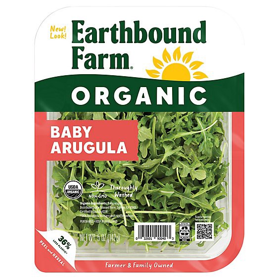 slide 1 of 1, Earthbound Farm Organic Baby Arugula Tray - 5 Oz, 5 oz