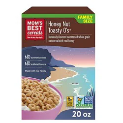 Mom's Best Honey Nut O's Ceral - 20 Oz