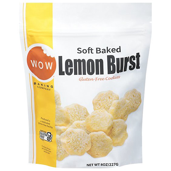slide 1 of 1, Lemon Burst 8 Oz Resealable Bag Pouch - 8 Oz, 8 oz