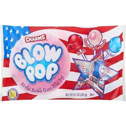 Charms Flag Blow Pop Bag - 9.1 Oz