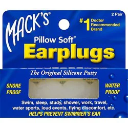 Macks Soft Ear Plugs - Ea
