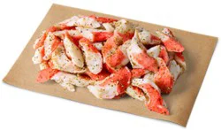 Imitation Crab Flake Lemon Seasoned - 1 Lb