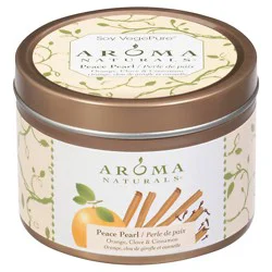 Aroma Natural Peace Soy Tin - 2.8 Oz