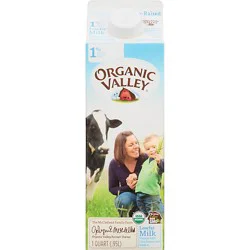 Organic Valley Milk 1pct Fat 32 Oz Uht - 32 Fz