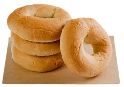 Haggen Always Fresh Plain Bagels - 4 Count