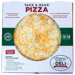 Haggen 5 Cheese Pizza 16" - Made Right Here Always Fresh - Ea.