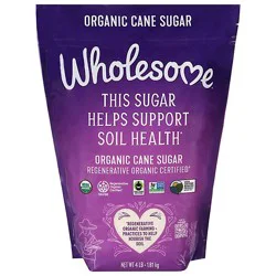 Wholesome Organic Evaporated Cane Sugar - 64 Oz
