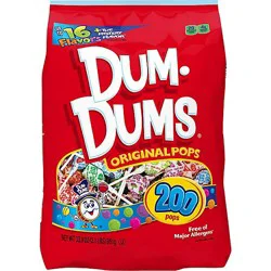 Dum Dum Pops Gusset Bag - 200 Ct