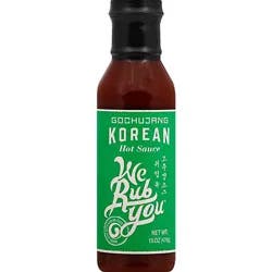 We Rub You Sauce Hot Gochuhang - 15 Oz