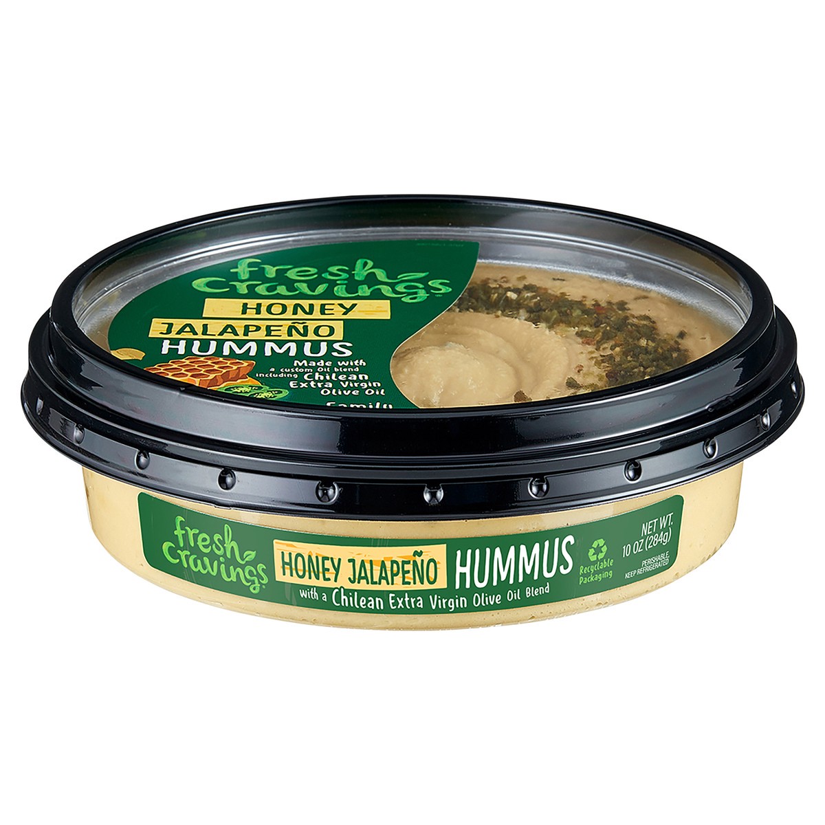 slide 4 of 8, Fresh Cravings Honey Jalapeno Hummus - 10 Oz, 10 oz