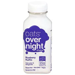Oats Over Night Blueberry Muffin Shake - 2.2 Oz